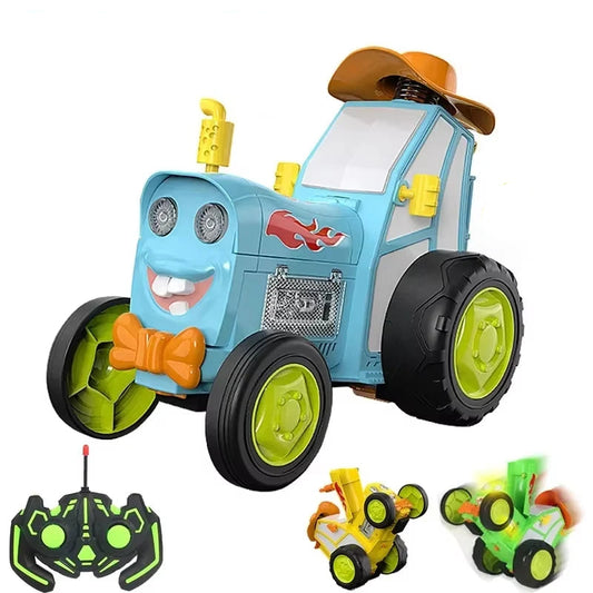 Jumping Stunt Car with Lights & Music