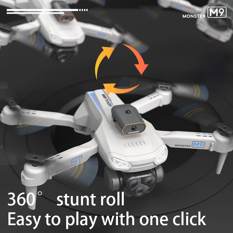 M9 Professional RC Drone with Dual HD Cameras