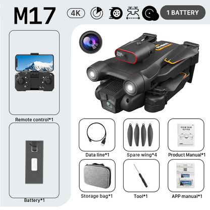 M17 Professional RC Drone with Dual HD Cameras